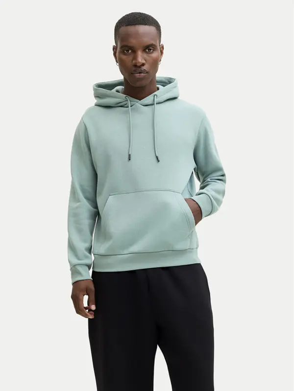 jack & jones Jack & Jones Majica dugih rukava Bradley 12249340 Tirkizna Relaxed Fit