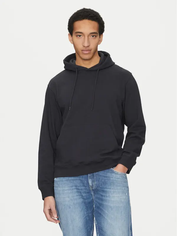 jack & jones Jack & Jones Majica dugih rukava Charge 12257852 Tamnoplava Loose Fit