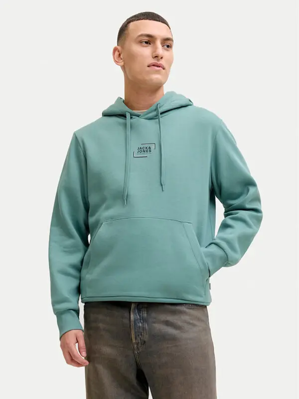 jack & jones Jack & Jones Majica dugih rukava Corp 12268422 Plava Regular Fit