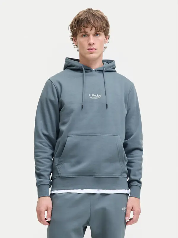 jack & jones Jack & Jones Majica dugih rukava Soho 12278789 Plava Relaxed Fit