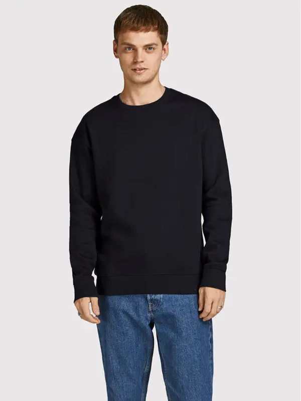 jack & jones Jack & Jones Majica dugih rukava Star 12208182 Crna Regular Fit