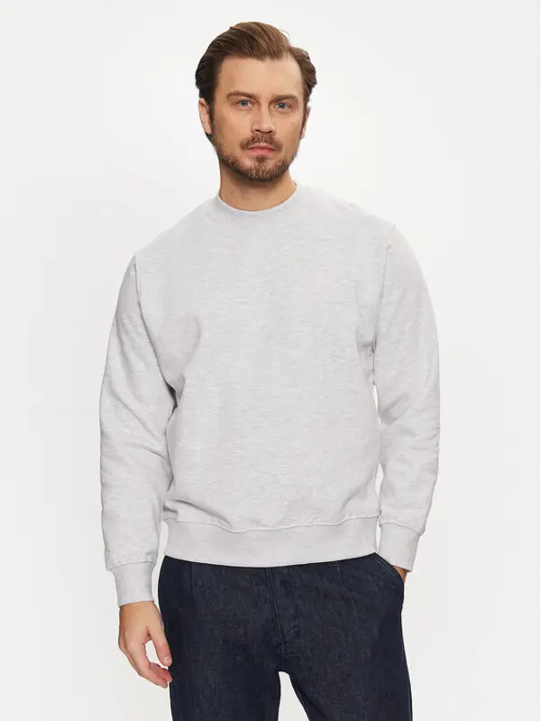 jack & jones Jack & Jones Majica dugih rukava Urban Edge 12259945 Bijela Loose Fit