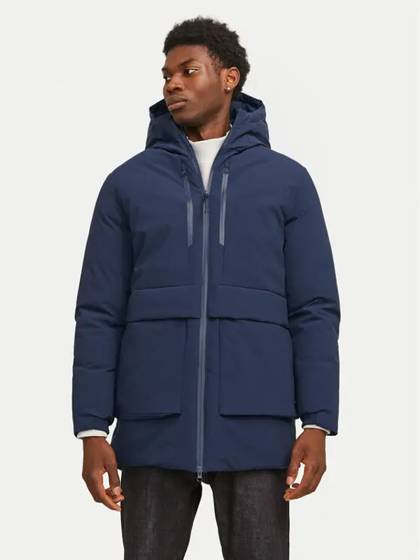 jack & jones Jack & Jones Parka Charlie 12267141 Tamnoplava Regular Fit