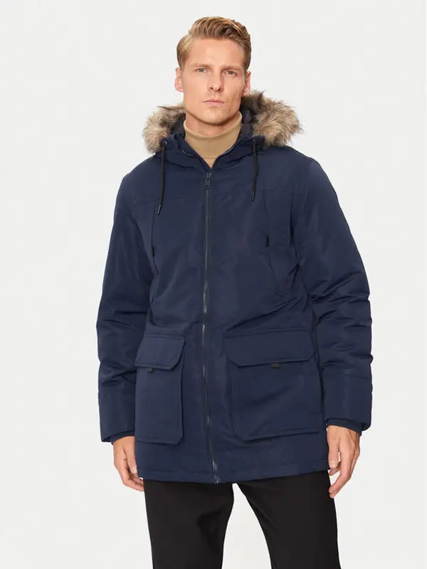 jack & jones Jack & Jones Parka Construct 12258406 Tamnoplava Regular Fit