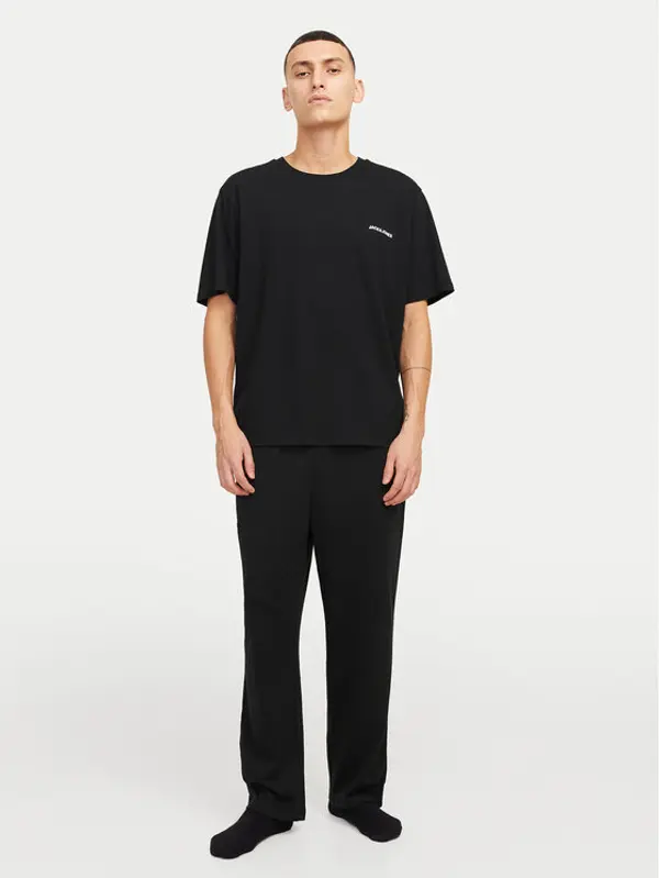 jack & jones Jack & Jones Pidžama Everest 12273633 Crna Standard Fit