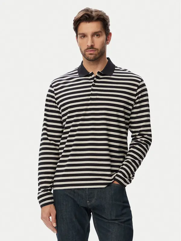 jack & jones Jack & Jones Polo 12295163 Crna Regular Fit