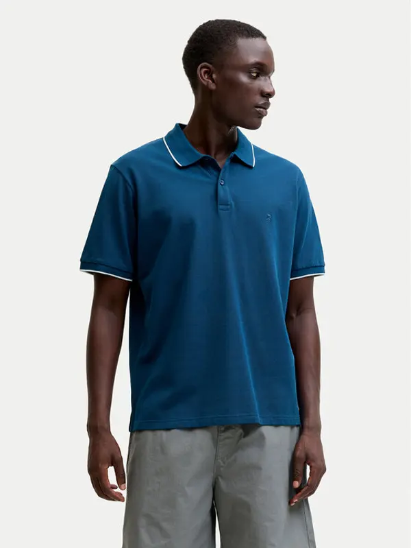 jack & jones Jack & Jones Polo Blaweston 12297755 Tamnoplava Regular Fit