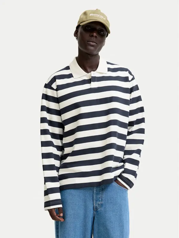 jack & jones Jack & Jones Polo Bleecker 12285805 Tamnoplava Loose Fit