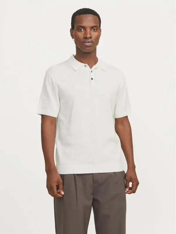 jack & jones Jack & Jones Polo Cooper 12271483 Bijela Regular Fit