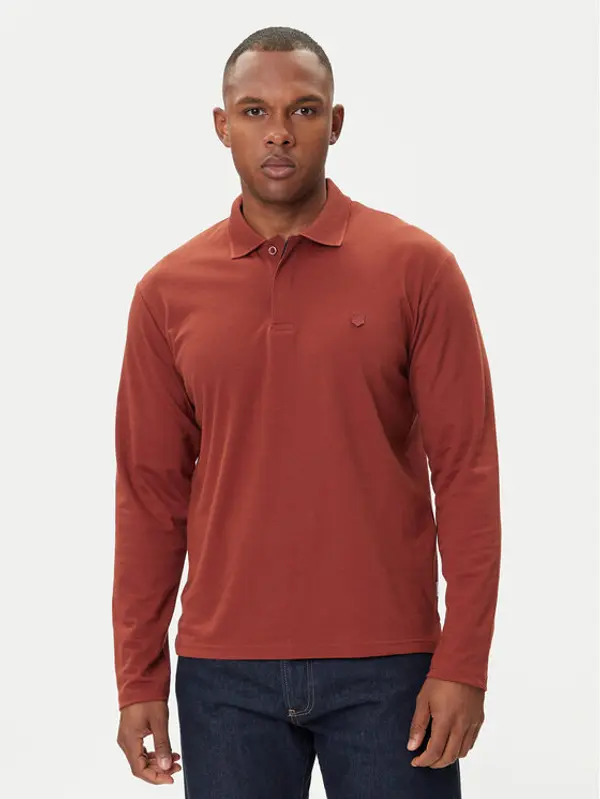 jack & jones Jack & Jones Polo Crodney 12259645 Smeđa Regular Fit