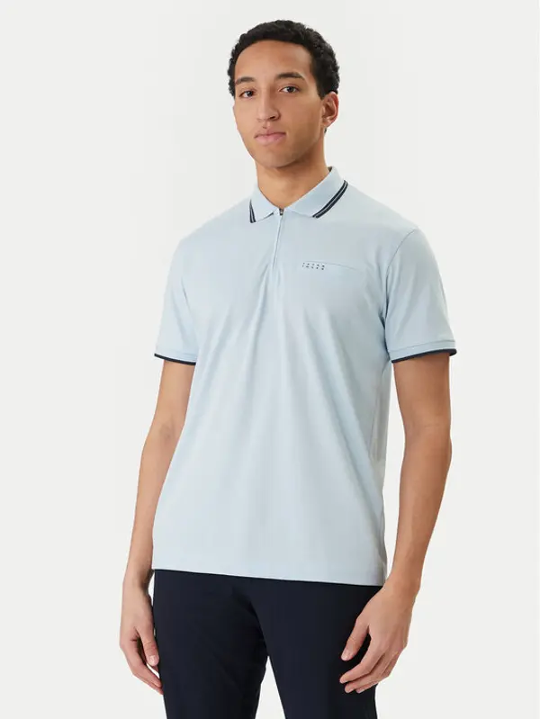 jack & jones Jack & Jones Polo Fusion 12289953 Svijetloplava Regular Fit