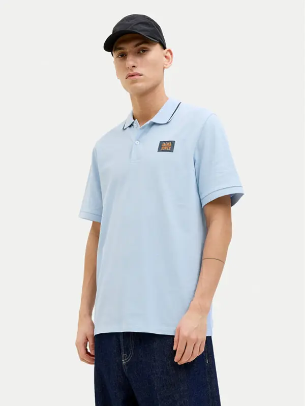 jack & jones Jack & Jones Polo Hudson 12269238 Svijetloplava Regular Fit