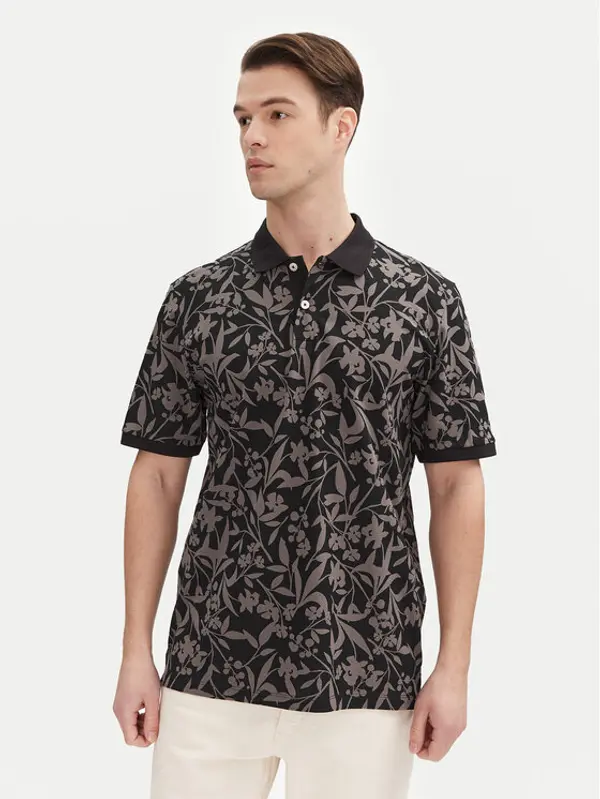 jack & jones Jack & Jones Polo Jeff 12269236 Crna Standard Fit