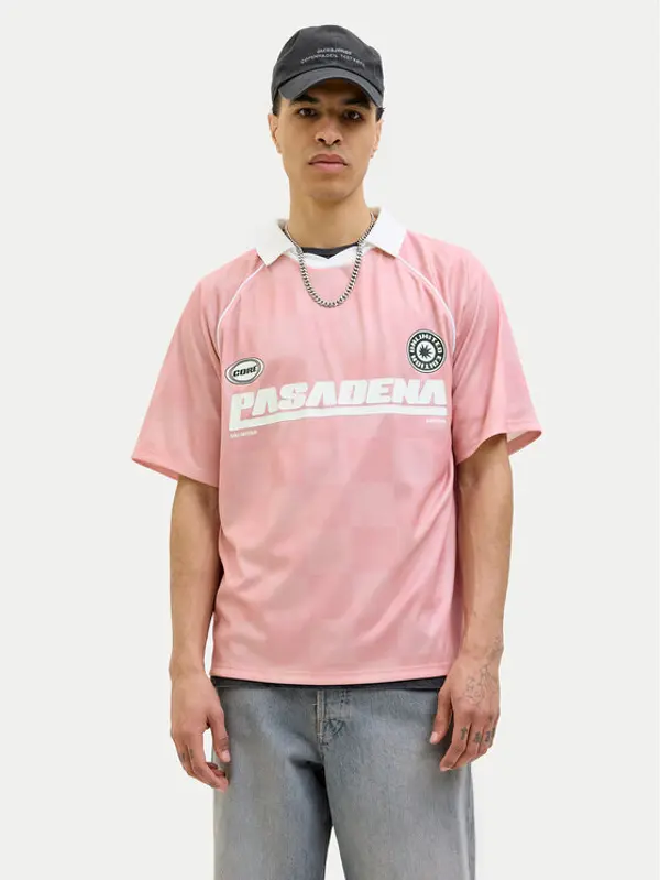 jack & jones Jack & Jones Polo Retreat 12277379 Ružičasta Loose Fit