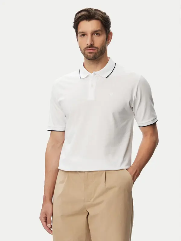 jack & jones Jack & Jones Polo Weston 12297755 Bijela Regular Fit