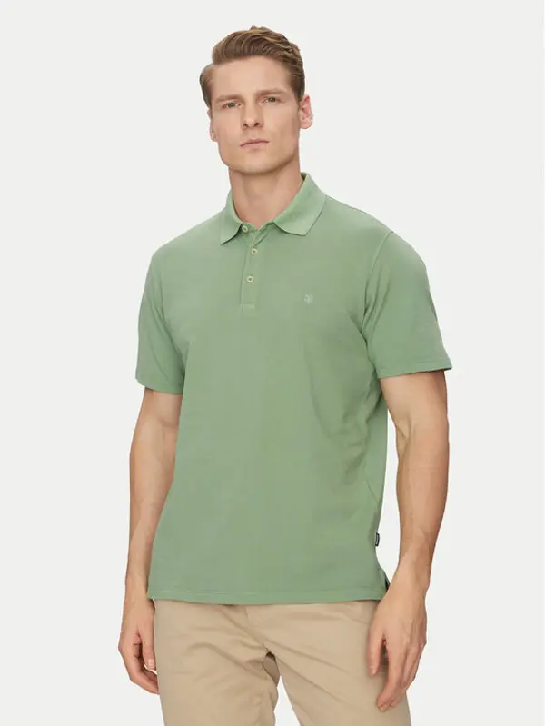 jack & jones Jack & Jones Polo William 12257315 Zelena Regular Fit