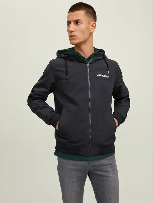 jack & jones Jack & Jones Prijelazna jakna 12200208 Crna Regular Fit