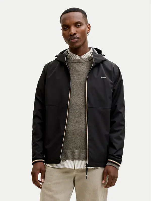 jack & jones Jack & Jones Prijelazna jakna Blualves 12291908 Crna Regular Fit