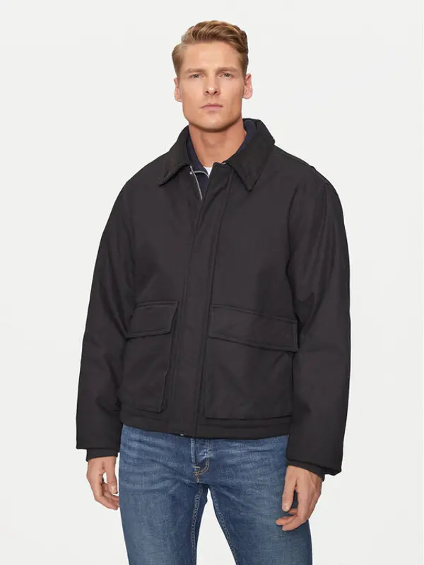 jack & jones Jack & Jones Prijelazna jakna Brooklyn 12261818 Crna Regular Fit