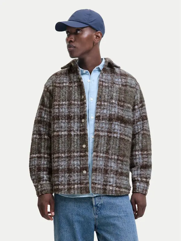 jack & jones Jack & Jones Prijelazna jakna Denver 12293835 Smeđa Loose Fit