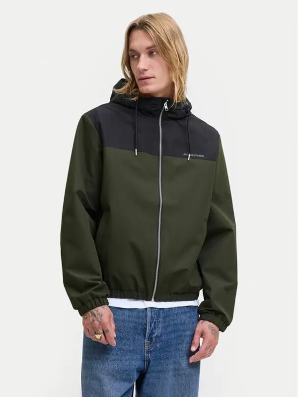 jack & jones Jack & Jones Prijelazna jakna Legacy 12268598 Zelena Regular Fit