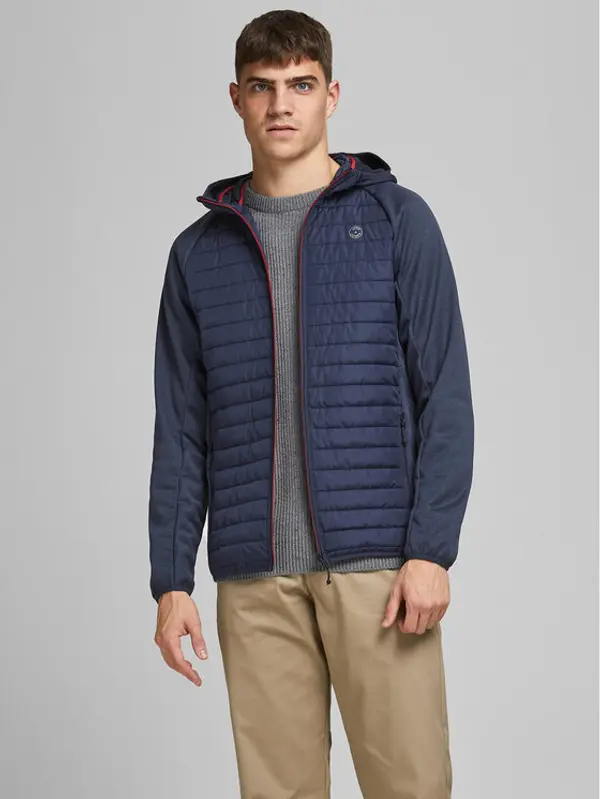 jack & jones Jack & Jones Prijelazna jakna Multi Qualited 12182242 Tamnoplava Regular Fit
