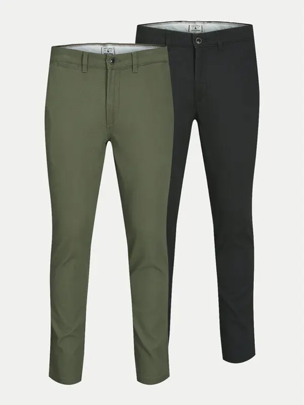 jack & jones Jack & Jones Set hlača﻿ 12180705 Šarena Slim Fit