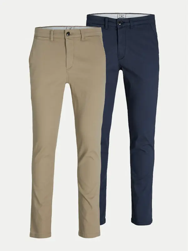jack & jones Jack & Jones Set hlača﻿ 12180705 Šarena Slim Fit