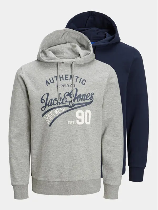 jack & jones Jack & Jones Set hoodica﻿ Ethan 12221273 Šarena Regular Fit