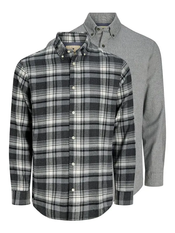 jack & jones Jack & Jones Set košulja﻿ Blubarkley 12294328 Siva Regular Fit
