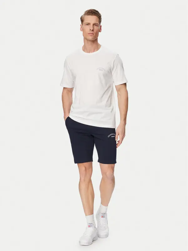 jack & jones Jack & Jones Set majica i hlače College 12298226 Bijela Regular Fit