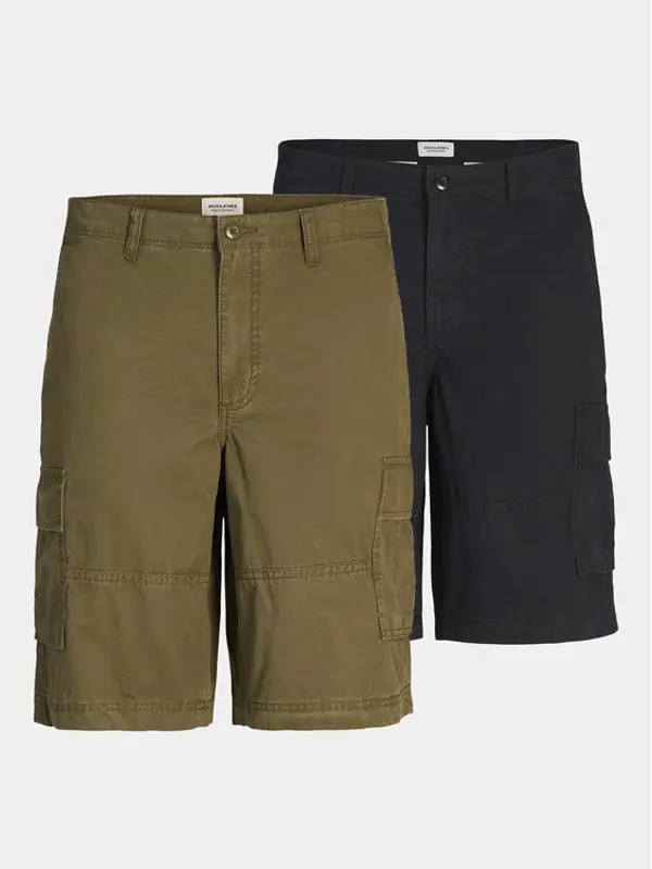 jack & jones Jack & Jones Set sportskih kratkih hlača﻿ Jpstcole 12258390 Crna Loose Fit