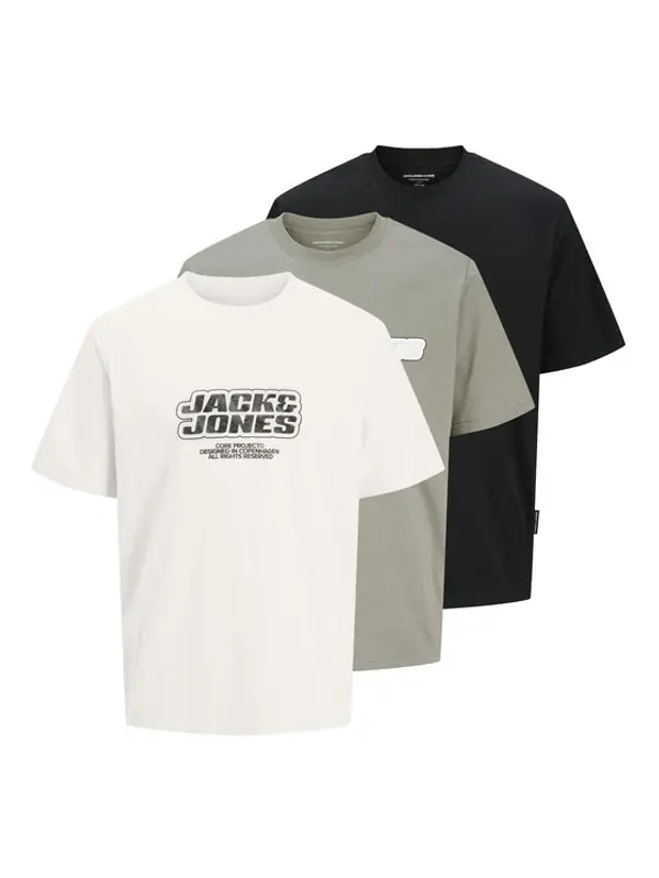 jack & jones Jack & Jones Set t-shirt majica﻿ 12284772 Šarena Regular Fit
