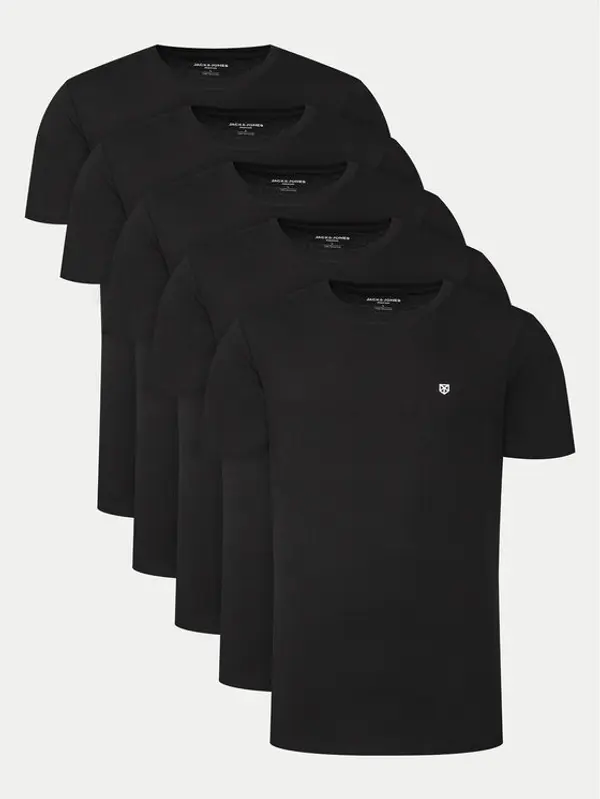 jack & jones Jack & Jones Set t-shirt majica﻿ Brody 12190468 Crna Regular Fit