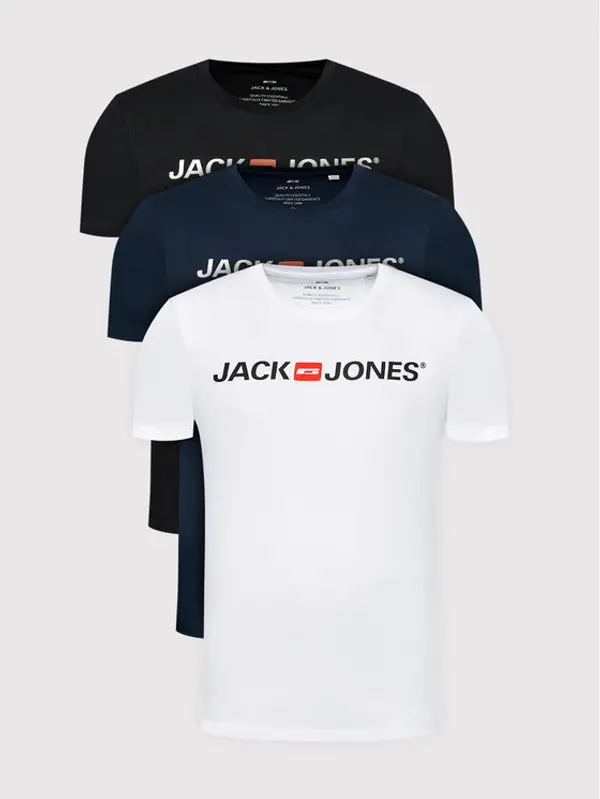 jack & jones Jack & Jones Set t-shirt majica﻿ Corp Logo 12191330 Šarena Slim Fit