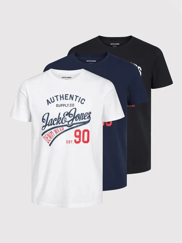 jack & jones Jack & Jones Set t-shirt majica﻿ Ethan 12221269 Šarena Regular Fit
