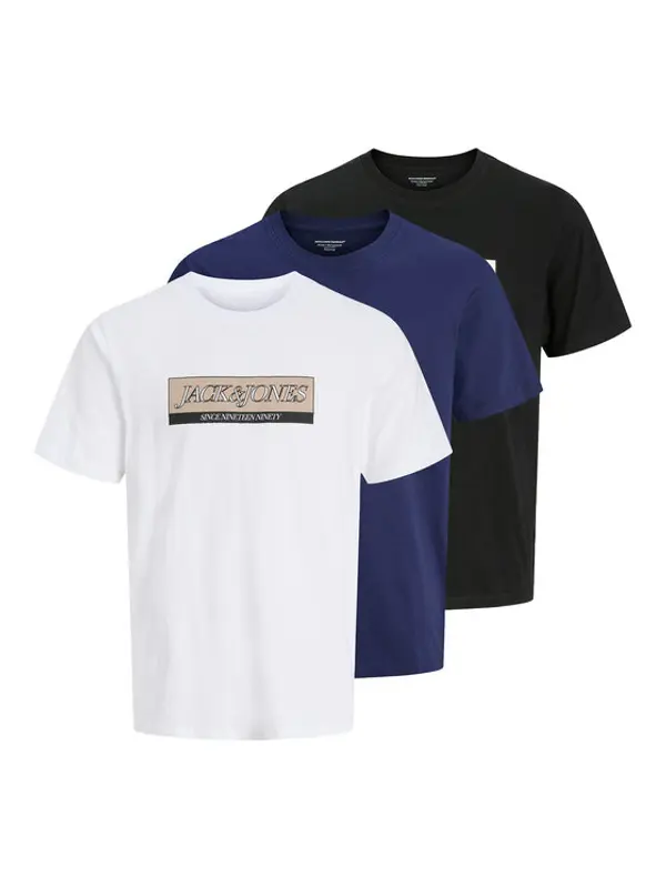 jack & jones Jack & Jones Set t-shirt majica﻿ Inwood 12291374 Šarena Regular Fit