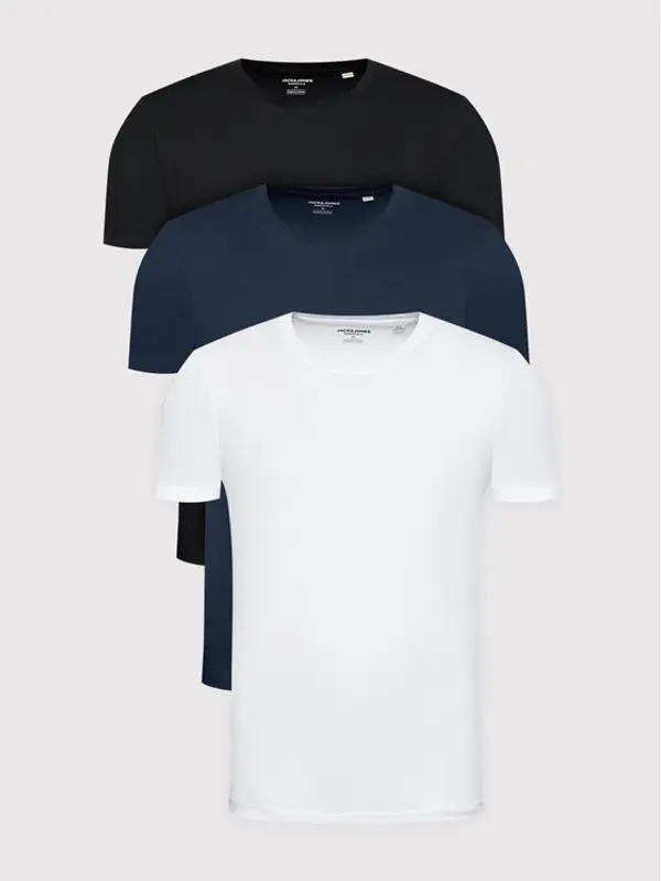 jack & jones Jack & Jones Set t-shirt majica﻿ Organic Basic 12191759 Šarena Regular Fit