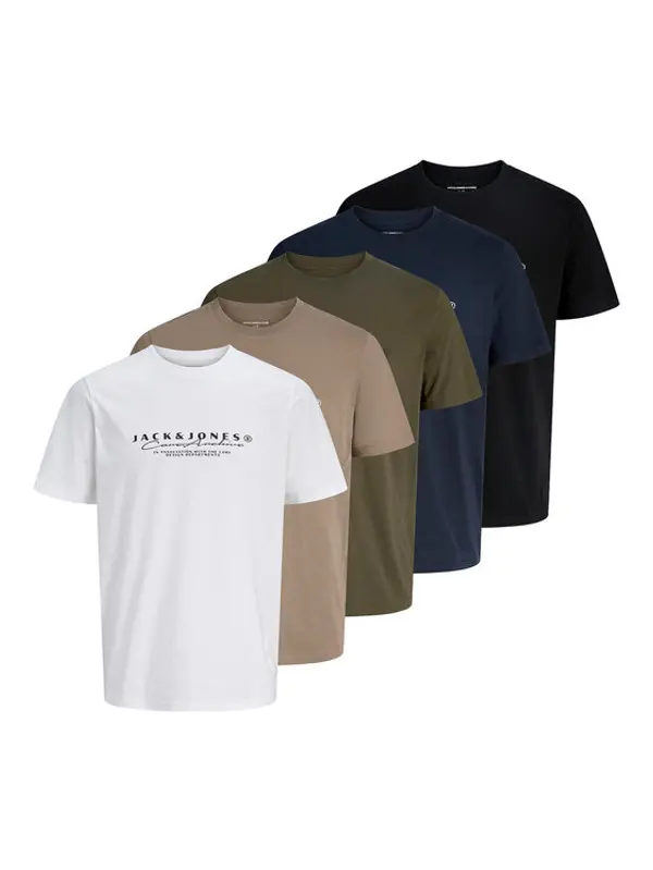 jack & jones Jack & Jones Set t-shirt majica﻿ Point 12294212 Šarena Regular Fit