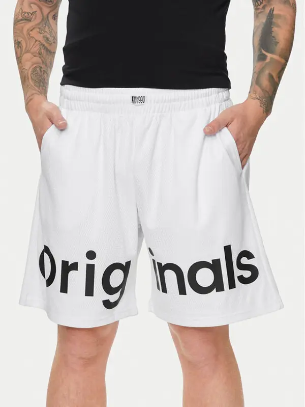 jack & jones Jack & Jones Sportske kratke hlače Chicago 12253130 Bijela Loose Fit