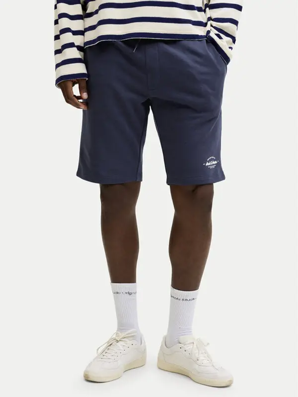 jack & jones Jack & Jones Sportske kratke hlače Gordon Brandon 12292136 Tamnoplava Regular Fit