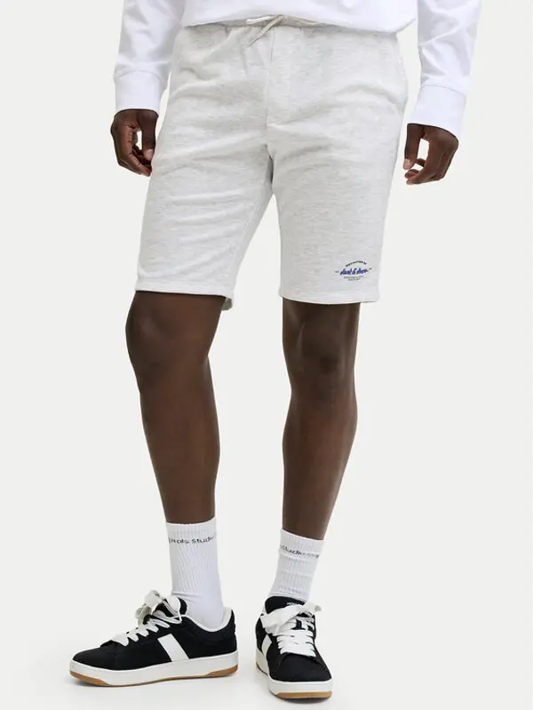 jack & jones Jack & Jones Sportske kratke hlače Gordon Brandon 12297289 Crna Regular Fit