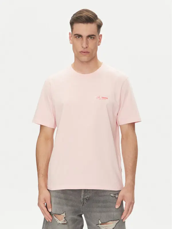 jack & jones Jack & Jones T-shirt Almeria 12276785 Ružičasta Relaxed Fit