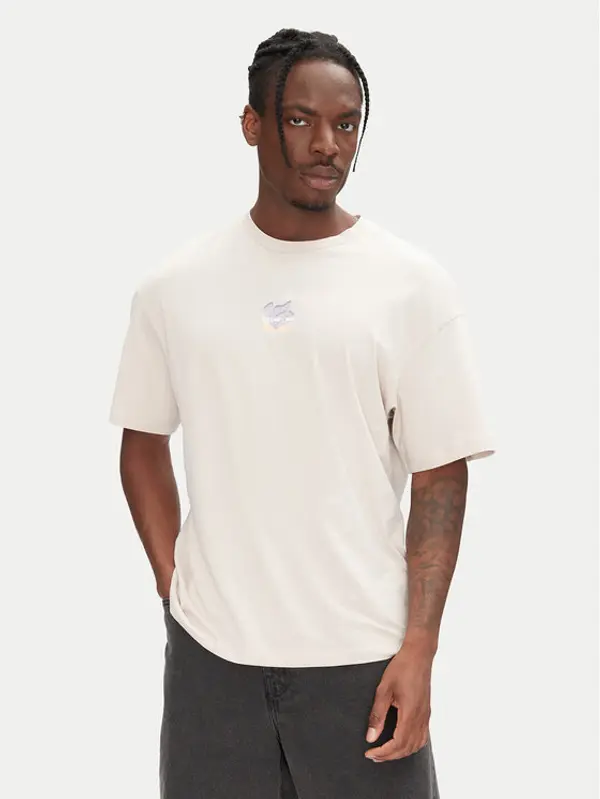 jack & jones Jack & Jones T-shirt Ames 12268471 Bež Relaxed Fit