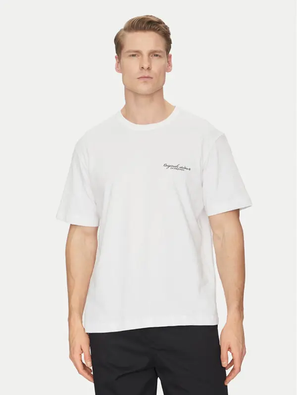 jack & jones Jack & Jones T-shirt Boston 12272968 Bijela Relaxed Fit