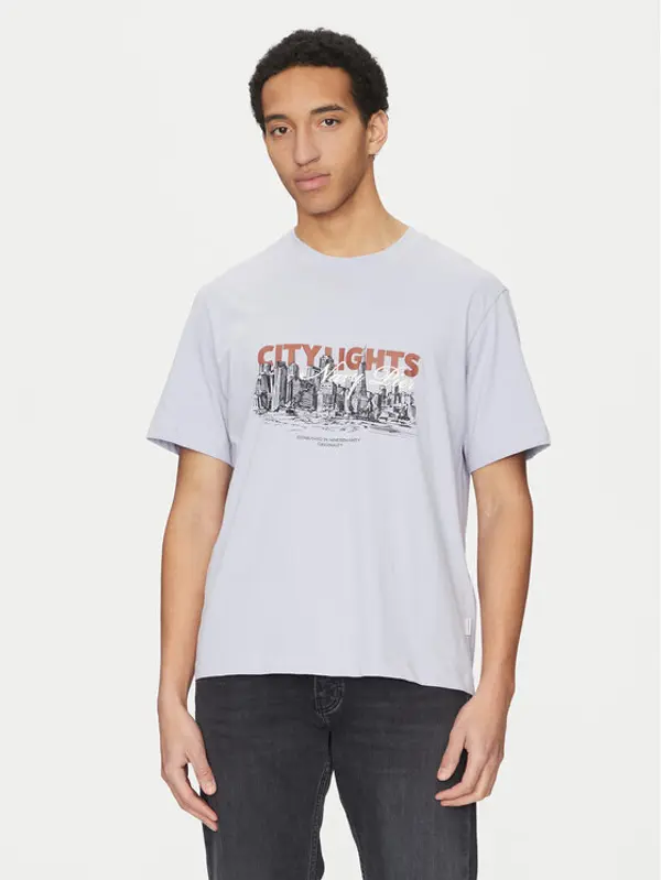jack & jones Jack & Jones T-shirt Boston 12272981 Plava Relaxed Fit