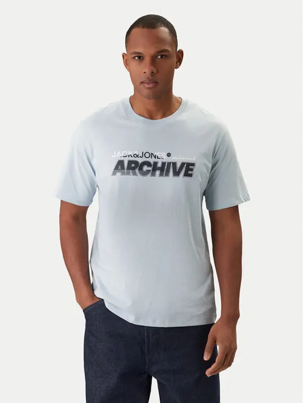 jack & jones Jack & Jones T-shirt Brat Tee 12288103 Plava Regular Fit