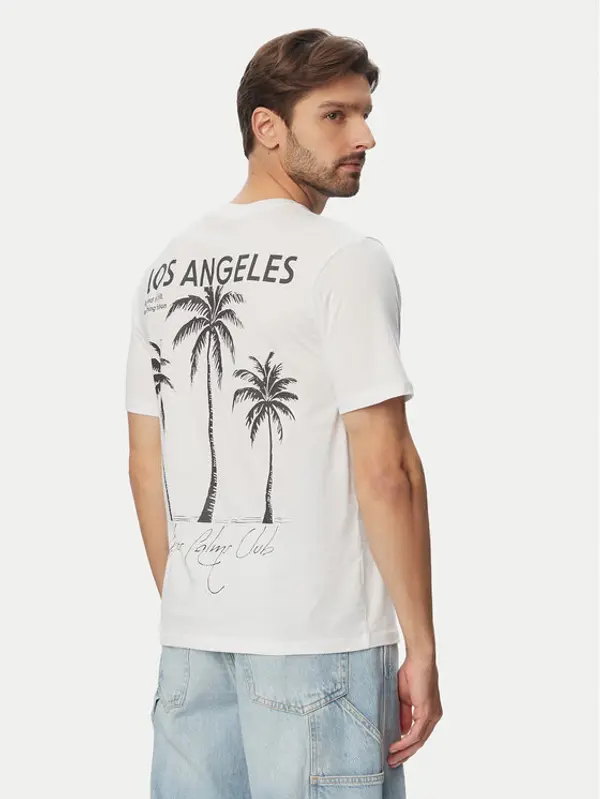 jack & jones Jack & Jones T-shirt Calm 12297701 Bijela Regular Fit