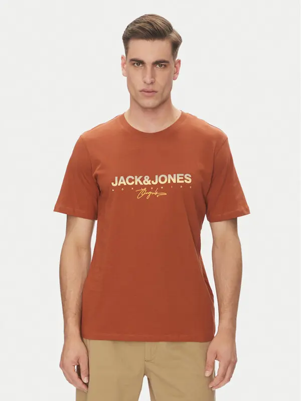 jack & jones Jack & Jones T-shirt Canggu 12281809 Crvena Regular Fit