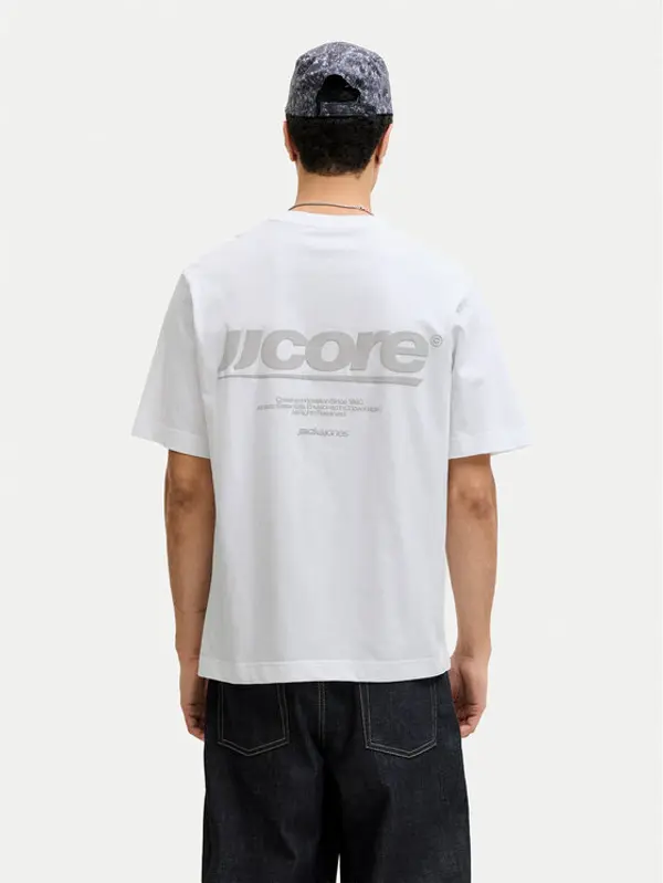 jack & jones Jack & Jones T-shirt Club 12289842 Bijela Relaxed Fit